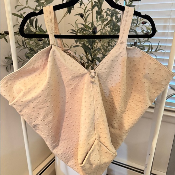 Furla Elisabeth Ostrich hobo bag %100 percent leather - Picture 2 of 16